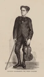 Maurice Dengremont, The Child Violinist