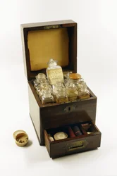 Medicine chest used by Florence Nightingale during the Crimean War, 1854-56