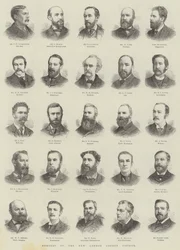 Members of the New London County Council