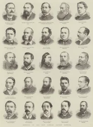 Members of the New London County Council