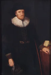 Miles Newton, a letter at his hand