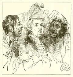 Mocking Louis XVI