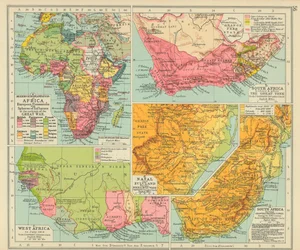 Modern Europeanisation of Africa: European Possessions and Spheres of Influence at the Outbreak of the Great War