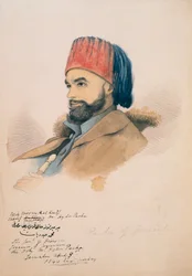 Mohammed Hayder, Pasha of Jerusalem, 1844