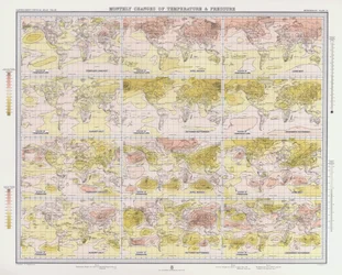 Monthly Changes of Temperature and Pressure