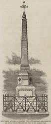 Monument at Carmarthen to the Officers and Soldiers of the Royal Welch Fusiliers who fell in the Crimean War