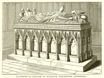 Monument of William of Wykeham, Winchester Cathedral