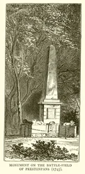 Monument on the Battle-Field of Prestonpans (1745)