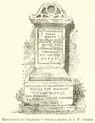 Monument to Chapman