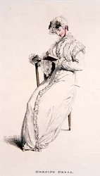 Morning Dress, September 1811, from Ackermann