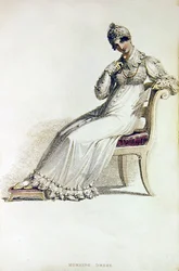 Morning Dress, Fashion Plate from Ackermann