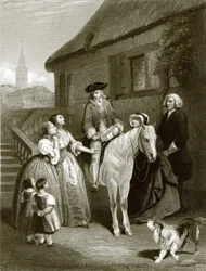 Moses going to the fair