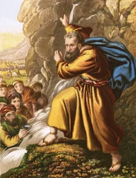 Moses Striking the Rock