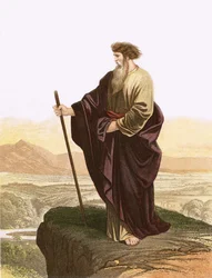 Moses viewing the promised land