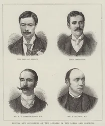 Movers and Seconders of the Address in the Lords and Commons