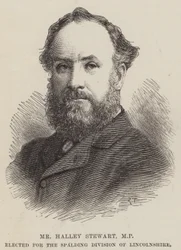 Mr Halley Stewart, MP, elected for the Spalding Division of Lincolnshire