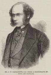 Mr J W Bazalgette, CE