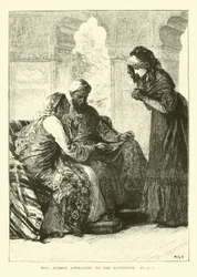 Mrs Judson Appealing to the Governor