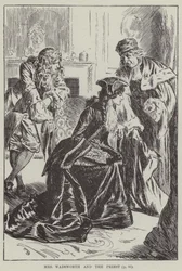 Mrs Wadsworth and the priest