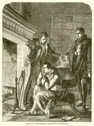 Napoleon at Fontainebleau, Previous to His Abdication