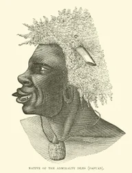 Native of the Admiralty Isles, Papuan