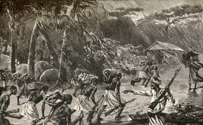 Native Porters in Sir Henry Morton Stanley