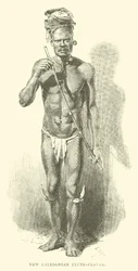 New Caledonian Flute-Player