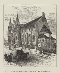 New Jerusalem Church at Anerley (engraving)