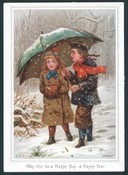 New Year greetings card