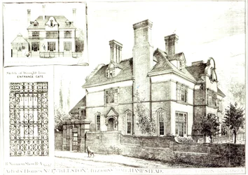 No.17 Kelston, St. Johns Avenue, from The Building News, 10th February 1882