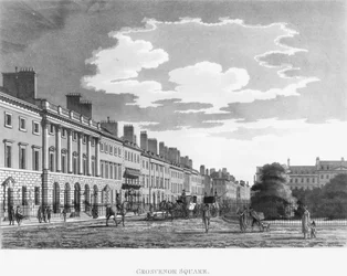 North Side of Grosvenor Square, 1800