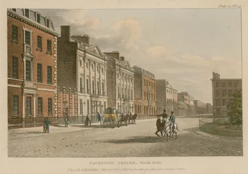 North side of Cavendish Square, London