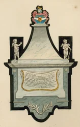 Norwood Cemetery; tomb of Francis Merick of Norcut, who died in 1702