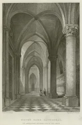 Notre Dame Cathedral, The Ambulatory Southern Side of the Choir