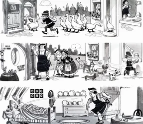 Nursery rhyme illustration