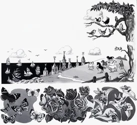 Nursery Rhyme Illustration