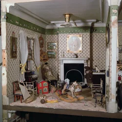 Nursery with toys from Miss Miles House, 1890