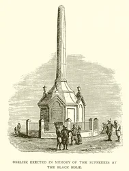 Obelisk Erected in Memory of the Sufferers at the Black Hole of Calcutta