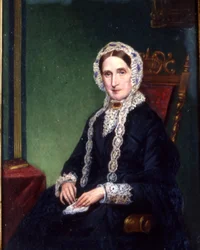 Old Lady in Widows Weeds, c.1850