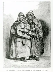 Old Sarah the Well-Known Hurdy-Gurdy Player, c.1840
