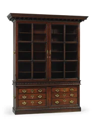 One of a Pair of George II Library Bookcases, c.1750