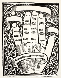 One of the compotus hands from Part II