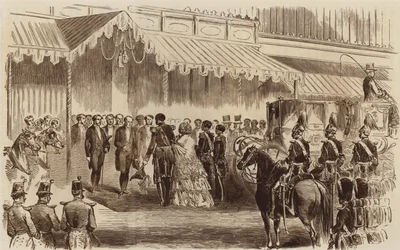 Opening of the Crystal Palace, the Arrival of Her Majesty, 1854
