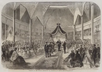 Opening of the Italian Exposition at Florence by Victor Emmanuel