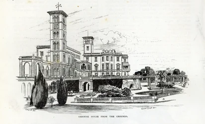 Osborne House from the Grounds, from 