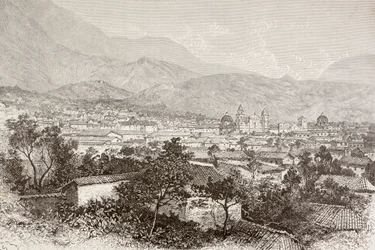 Overall View of Bogota, Colombia