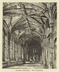 Oxford Cathedral, the Cloisters