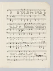 Page 3 of a musical score for the song Just a Soldier