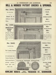 Page from The Architects, Surveyors and Engineers Compendium 1892