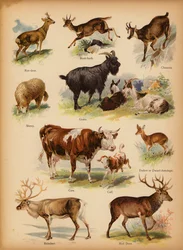Page from The Little Folks’ Picture Natural History, c 1900
